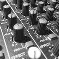 Mixer knobs for sound design