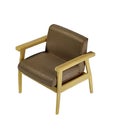 Plain Brown Chair