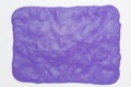 Simple plasticine purple background Royalty Free Stock Photo