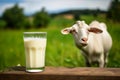 Simple Pleasures: Goat and Green Landscape.