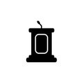 Simple Podium Icon. vector