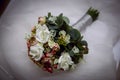 Simple and pretty wedding bouquet. Royalty Free Stock Photo