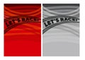 Simple race tarek vector illustration.