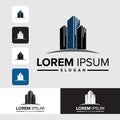 simple Real Estate Logo Design , Building, Home, Architect, House, Construction, Property , Real Estate Brand Identity , Vol 412
