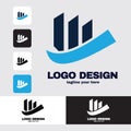 simple Real Estate Logo Design , Building, Home, Architect, House, Construction, Property , Real Estate Brand Identity , Vol 447