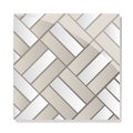 Simple rectangles parquet tessellation tiles