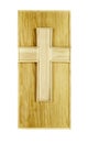 Rectangular Shaped Wooden Board with Cross