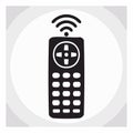 Simple Remote Control Vector Icon Illustration Royalty Free Stock Photo