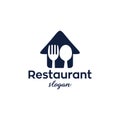 SImple Restaurant Logo Design Template