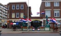 A simple restaurant where they sell herring, fish and chips