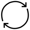 simple reverse icon template design