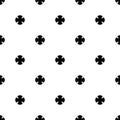 Simple Cicle Monochrome Oblique Seamless Pattern | Cuci Series