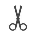 Simple Scissors symbol icon