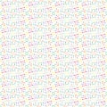 Abstract seamless pattern of multicolored lines with ball Royalty Free Stock Photo