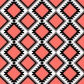 Simple seamless Aztec pattern design