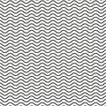 Simple seamless beauty waves pattern. Vector illustration. EPS 10 Royalty Free Stock Photo