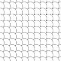 Simple seamless pattern diagonal fish scales