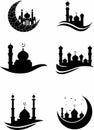 Vector mosque silhouette 2