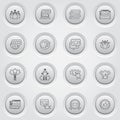 Simple Set of Testimonials Icons