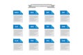 Simple set of types formats of document multimedia isolated icons