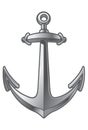 Shiny Anchor Royalty Free Stock Photo