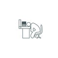 Simple Sleep Related Vector Line Icons