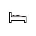 Simple Sleep Related Vector Line Icons