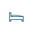 Simple Sleep Related Vector Line Icons