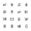 Simple Smart Phone Repair Icons