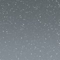 Simple snowy background texture with falling snowflakes in dark colors and grey bright light illustration Royalty Free Stock Photo