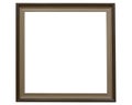 Simple square plastic photo frame.