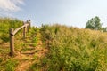 Simple stairs in a nature reserve