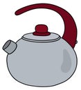 Simple steel kettle