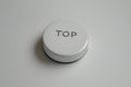 Simple Stop Button with Sans-Serif Font