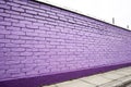 Purple wall Royalty Free Stock Photo