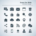 Simple stylish Outline icon set for web and mobile.
