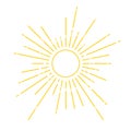 Simple sun vector