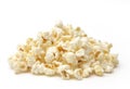 Sweet and Salty Popcorn on a White Background Royalty Free Stock Photo