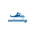 Simple Swimming Logo design inspiration - Vector