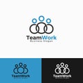 Team Work Logo Template