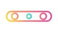 Simple Toggle Switch Icon Vector in Gradient Flat Style, vector design Generative AI Royalty Free Stock Photo