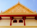 Simple top part at Wat Ratchabopit