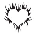 Simple Tribal Vector Heart