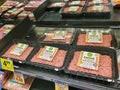 Simple Truth Emerge plant based meatless grounds at store