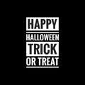 simple typography about halloween