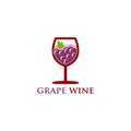 Creative Grape Logo Vector Art Logo