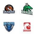 Dragon Logo Vector Art Logo Template and Illustration