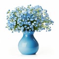 Simple Vase Forget-me-not: Beautiful Decoration For Any Space