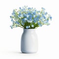 Simple Vase Forget-me-not: Beautiful Decoration For Any Space