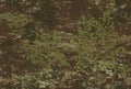 Simple vector camouflage seamless pattern in khaki color